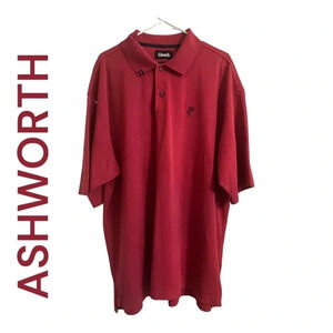 Ashworth Mens Short Sleeve Polo‎ size XXL
